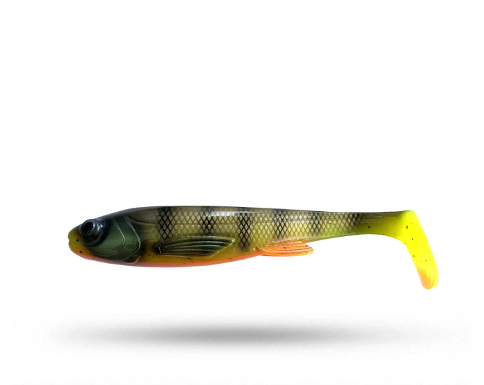 Ubait U-Shad 22 cm - Yellow Perch i gruppen Fiskedrag / Gäddjiggar hos Örebro Fiske & Outdoor AB (U-Shad 22 cm - YP)